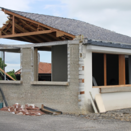 Extension de maison avec chambre d'amis Romans-sur-Isere